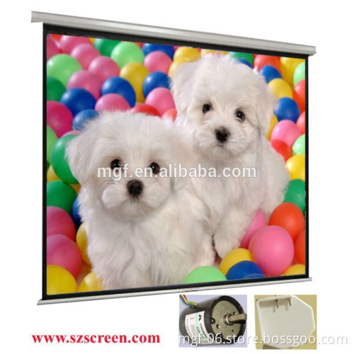 87"(52"x70") Economic Electric projector screen-Synchronous motor